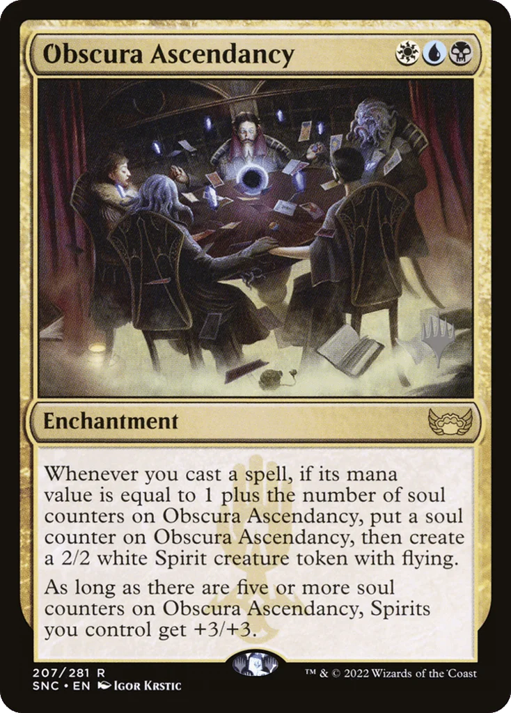 Obscura Ascendancy · Streets of New Capenna Promos