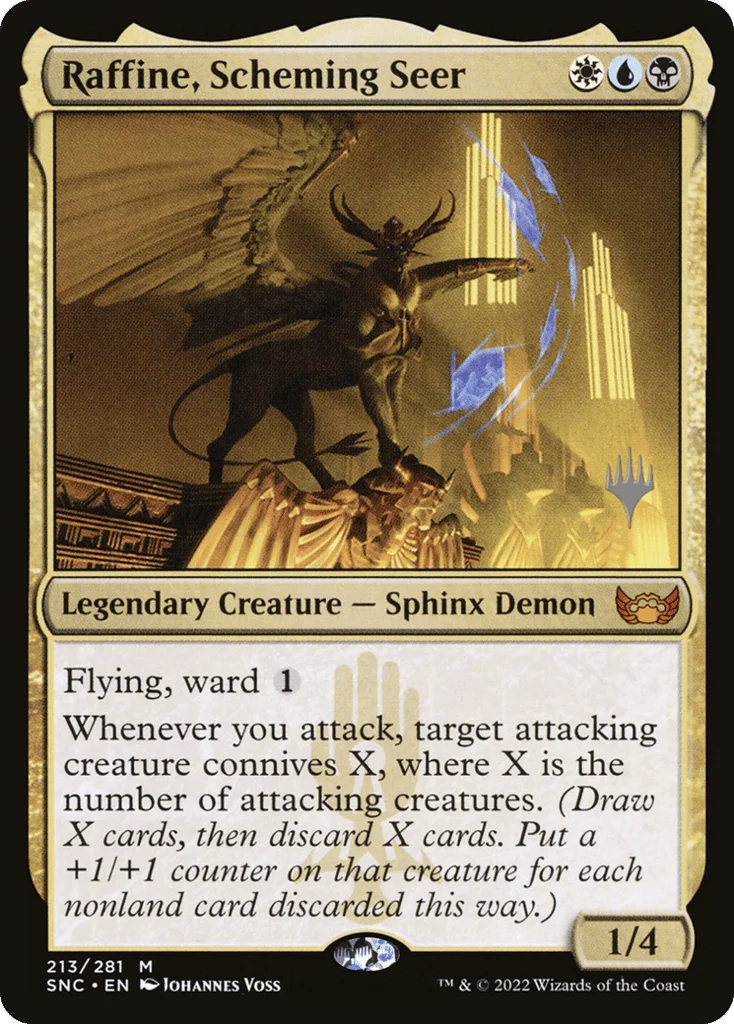 Raffine, Scheming Seer · Streets of New Capenna Promos