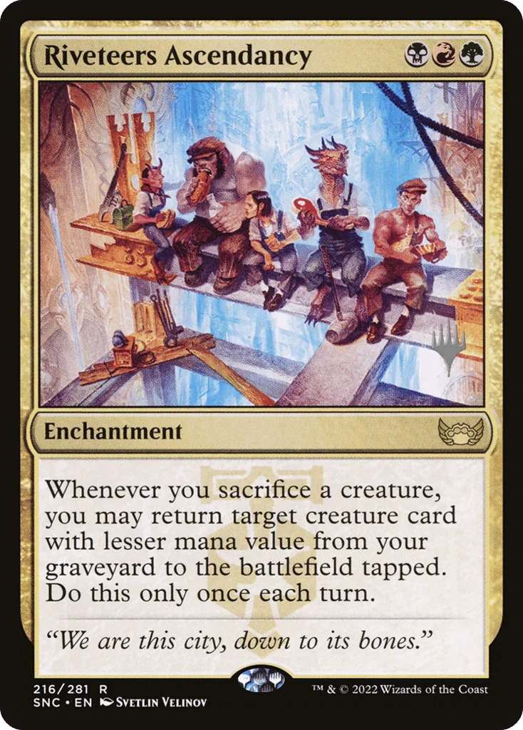 Riveteers Ascendancy · Streets of New Capenna Promos