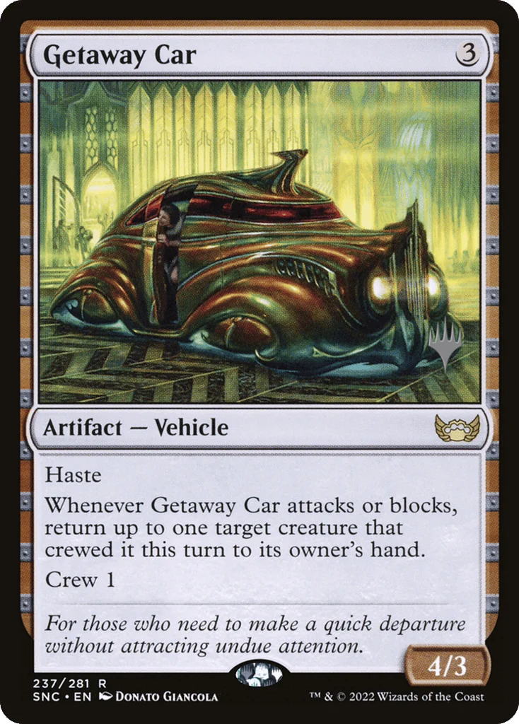 Getaway Car · Streets of New Capenna Promos