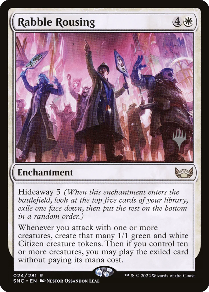 Rabble Rousing · Streets of New Capenna Promos