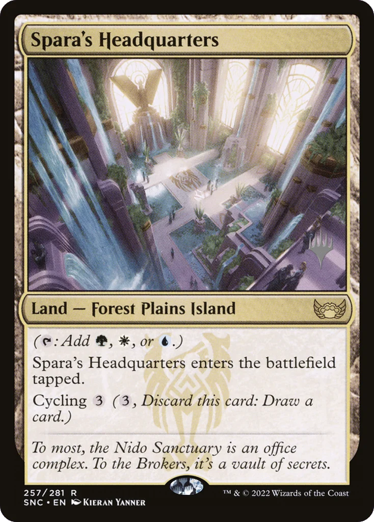 Spara's Headquarters · Streets of New Capenna Promos