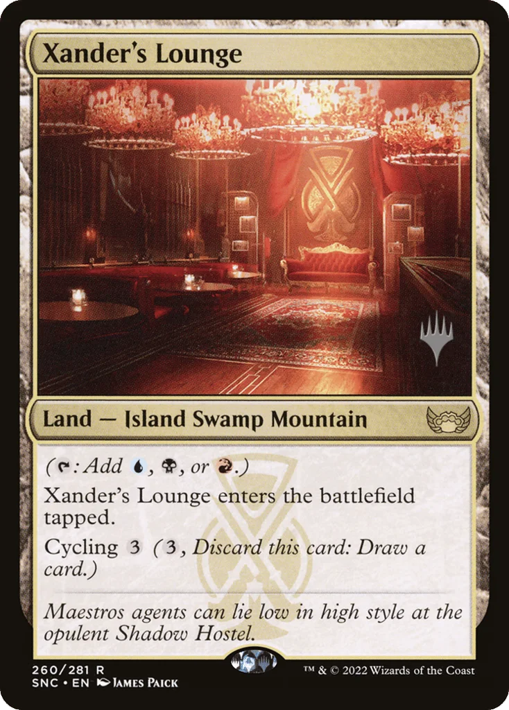 Xander's Lounge · Streets of New Capenna Promos