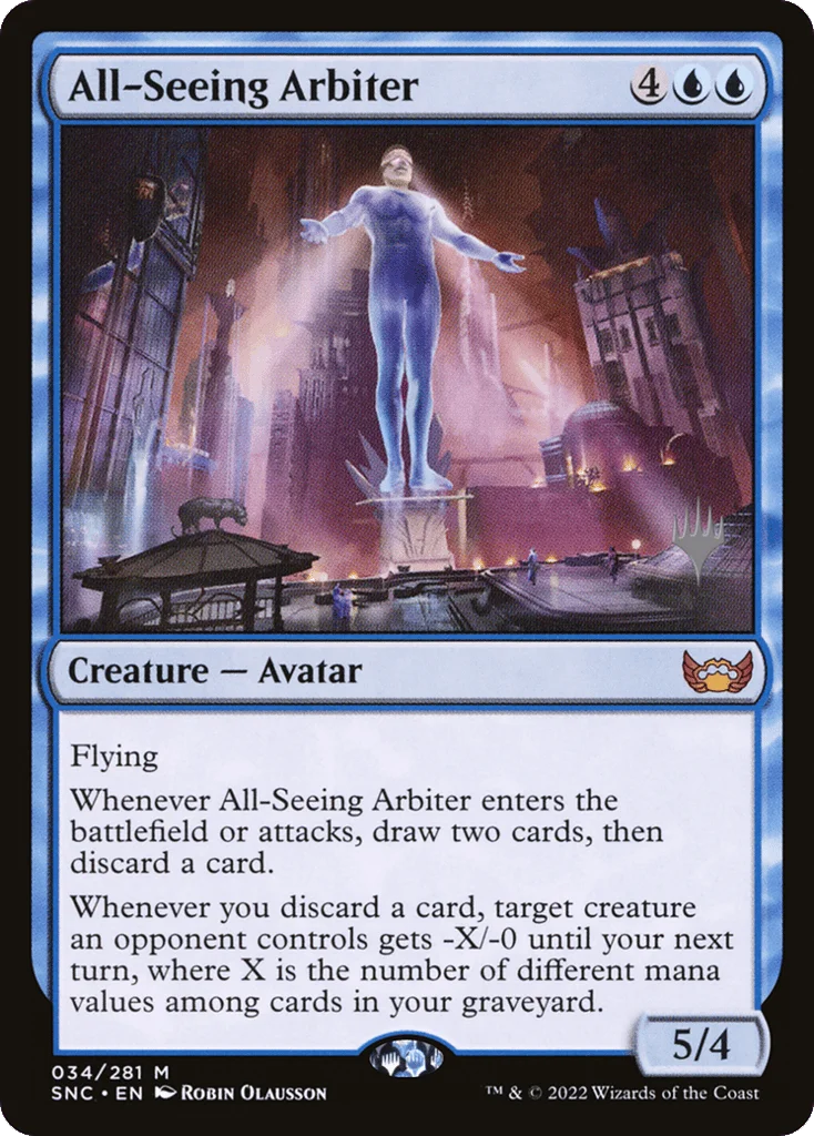 All-Seeing Arbiter · Streets of New Capenna Promos