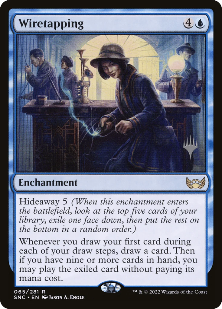 Wiretapping · Streets of New Capenna Promos