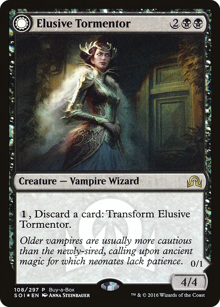 Elusive Tormentor // Insidious Mist · Shadows over Innistrad Promos