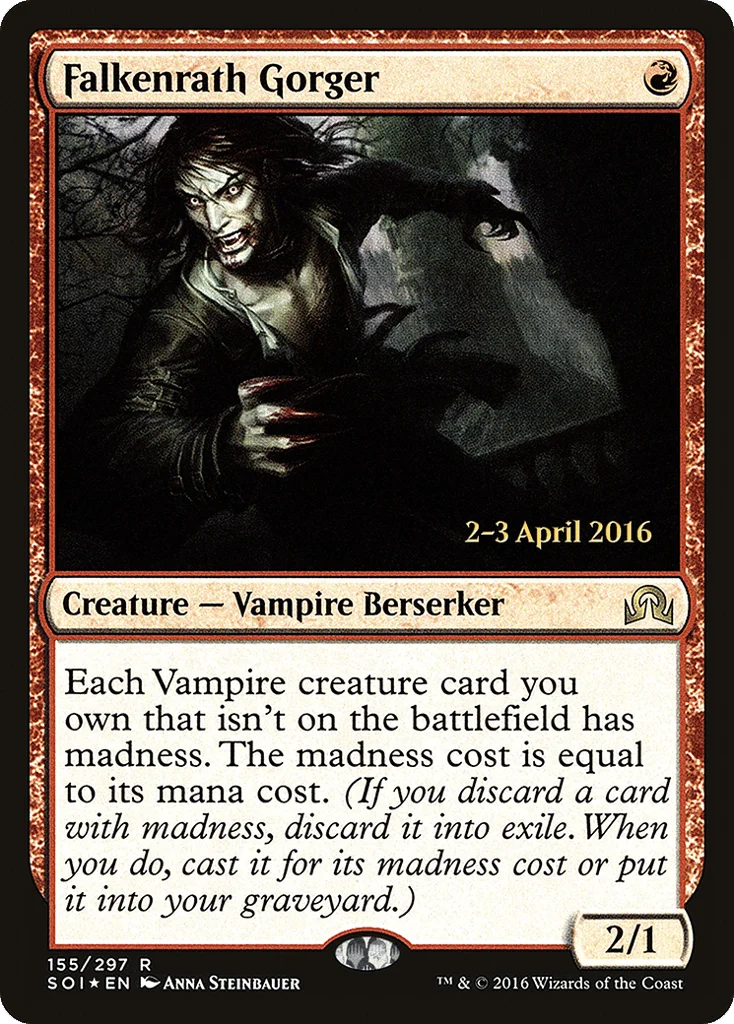 Falkenrath Gorger · Shadows over Innistrad Promos