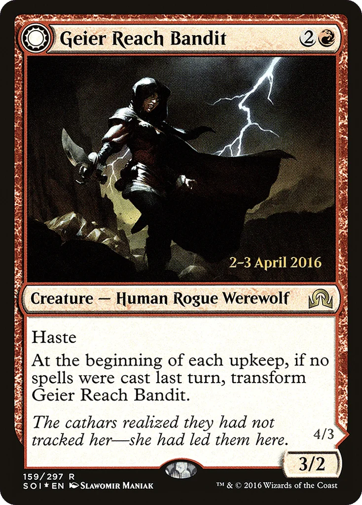 Geier Reach Bandit // Vildin-Pack Alpha · Shadows over Innistrad Promos