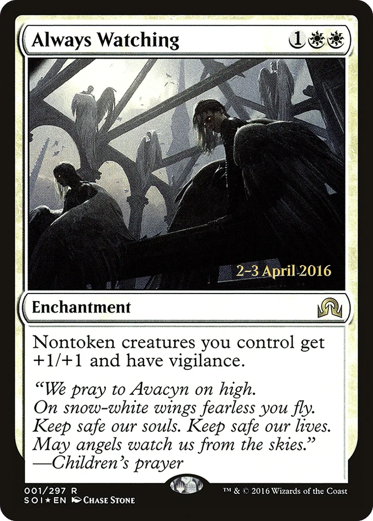 Always Watching · Shadows over Innistrad Promos