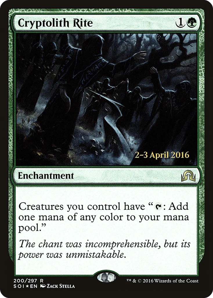 Cryptolith Rite · Shadows over Innistrad Promos