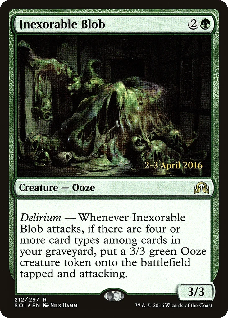 Inexorable Blob · Shadows over Innistrad Promos