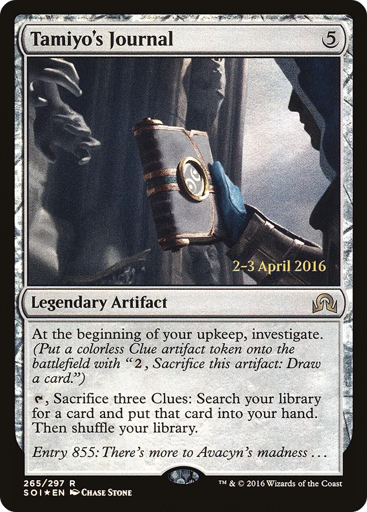 Tamiyo's Journal · Shadows over Innistrad Promos