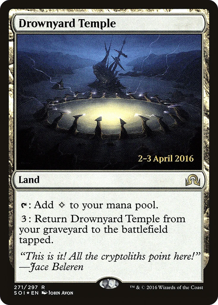 Drownyard Temple · Shadows over Innistrad Promos