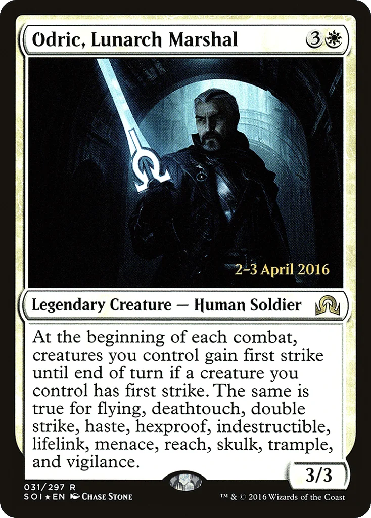 Odric, Lunarch Marshal · Shadows over Innistrad Promos