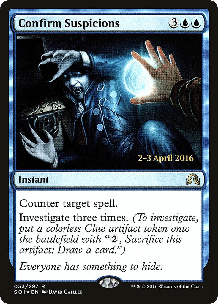 Confirm Suspicions · Shadows over Innistrad Promos