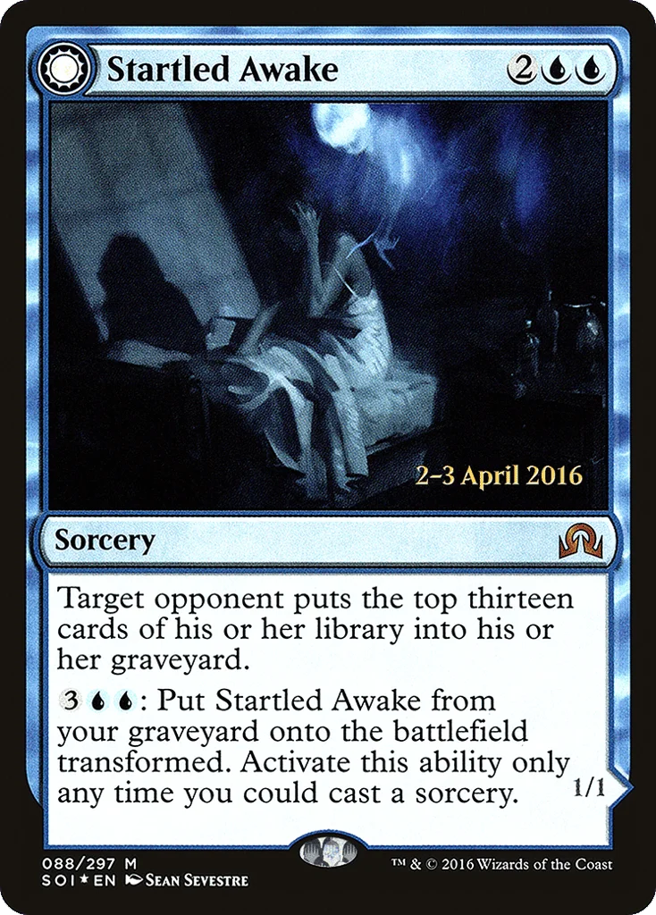 Startled Awake // Persistent Nightmare · Shadows over Innistrad Promos