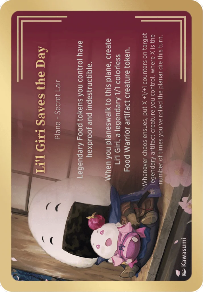 Li'l Giri Saves the Day · Secret Lair Showcase Planes