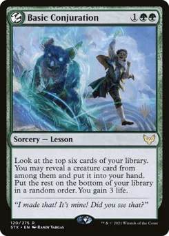 Basic Conjuration