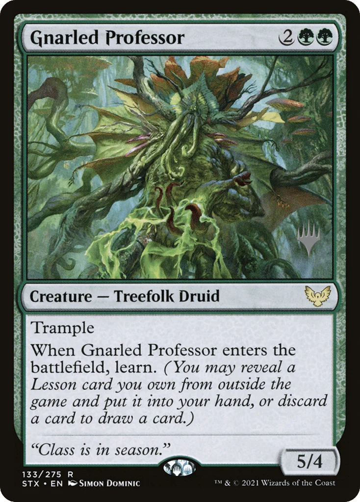 Gnarled Professor · Strixhaven: School of Mages Promos