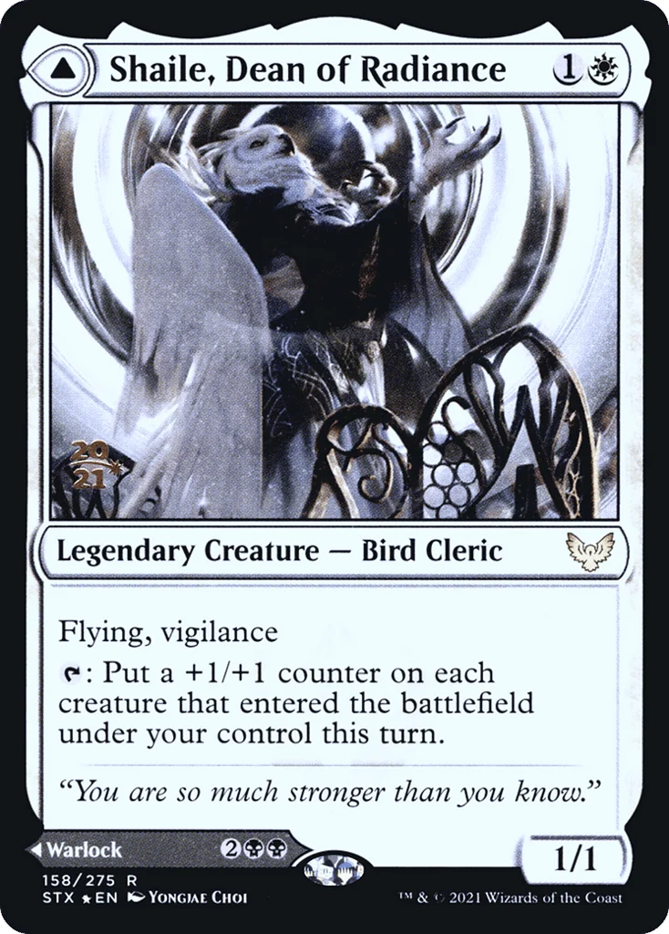 Shaile, Dean of Radiance // Embrose, Dean of Shadow · Strixhaven: School of Mages Promos