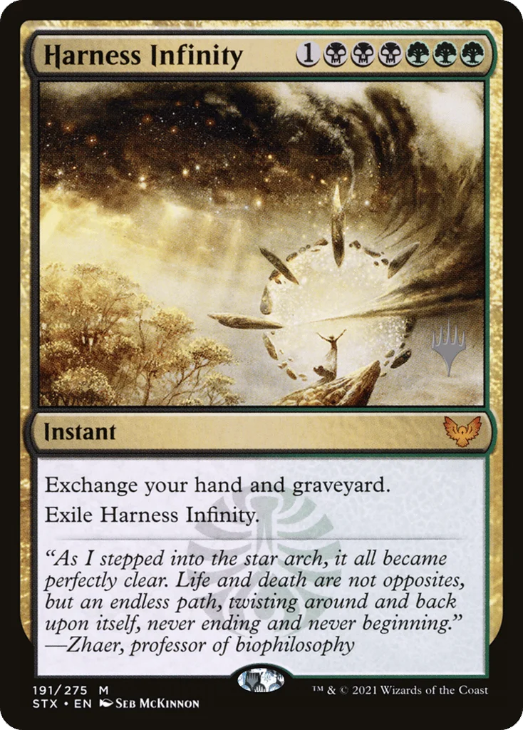 Harness Infinity · Strixhaven: School of Mages Promos