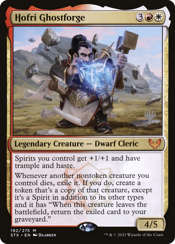 Hofri Ghostforge · Strixhaven: School of Mages Promos