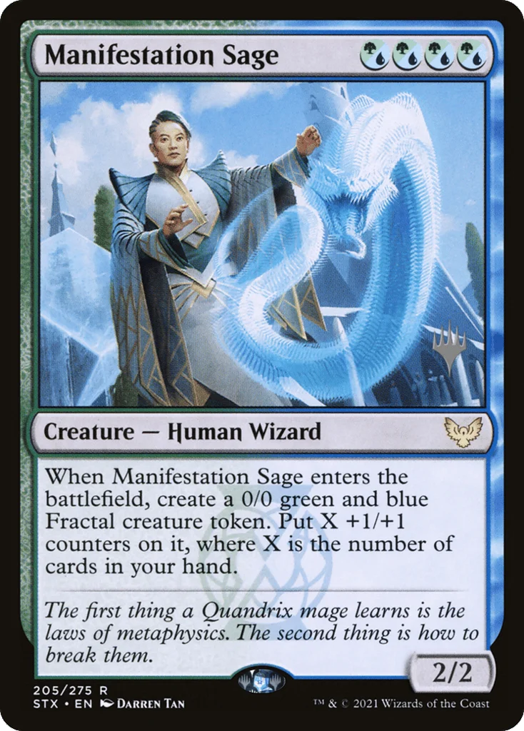Manifestation Sage · Strixhaven: School of Mages Promos