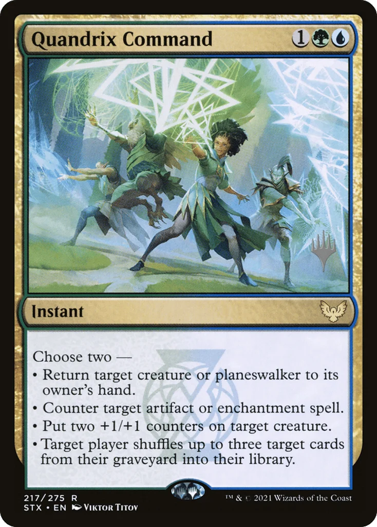 Quandrix Command · Strixhaven: School of Mages Promos