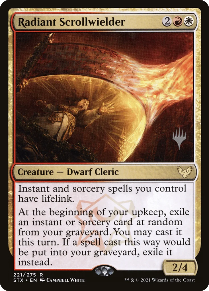 Radiant Scrollwielder · Strixhaven: School of Mages Promos