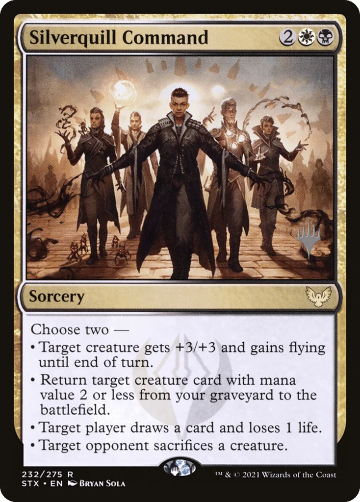 Silverquill Command · Strixhaven: School of Mages Promos