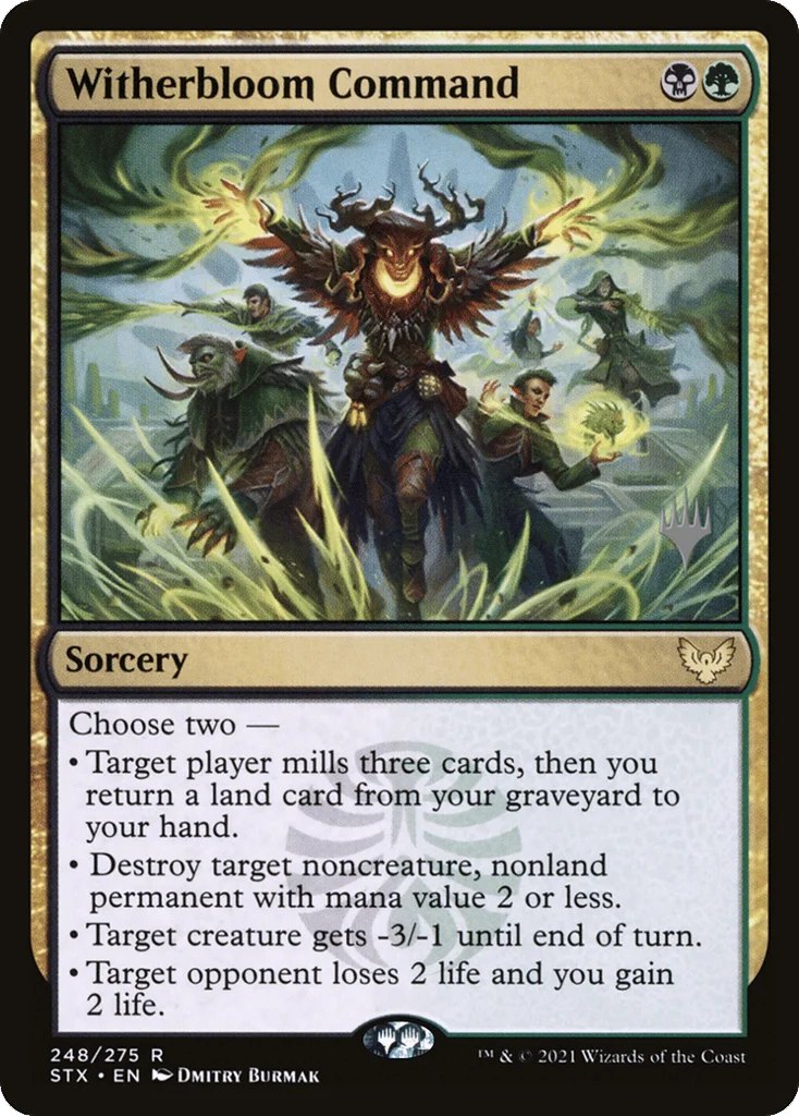 Witherbloom Command · Strixhaven: School of Mages Promos