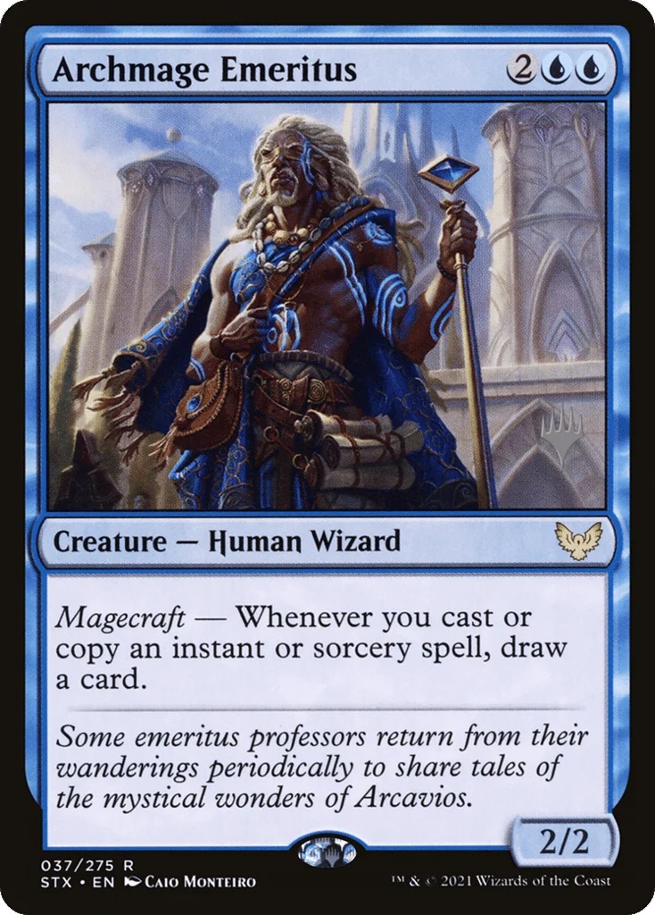 Archmage Emeritus · Strixhaven: School of Mages Promos