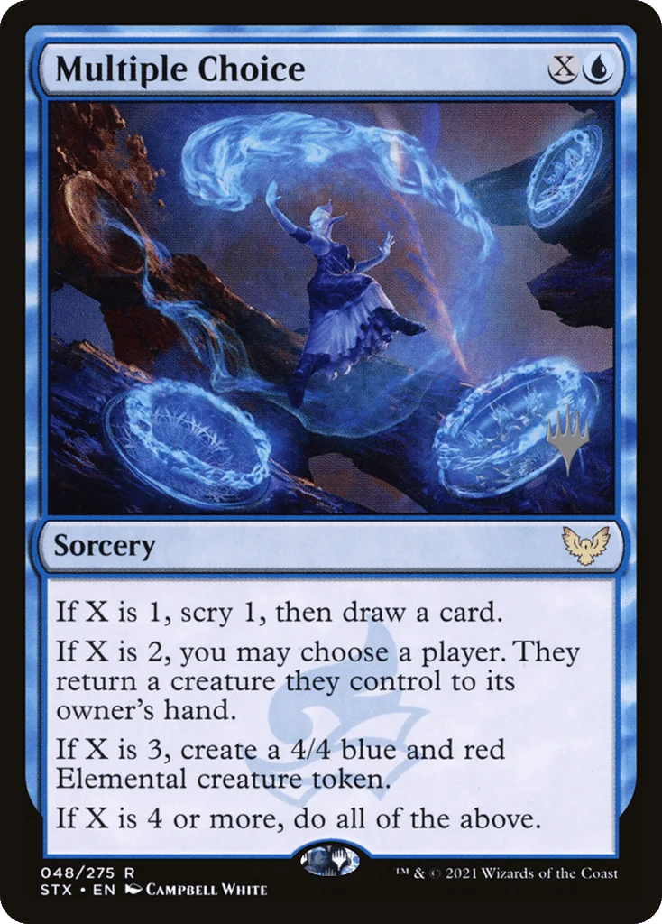 Multiple Choice · Strixhaven: School of Mages Promos