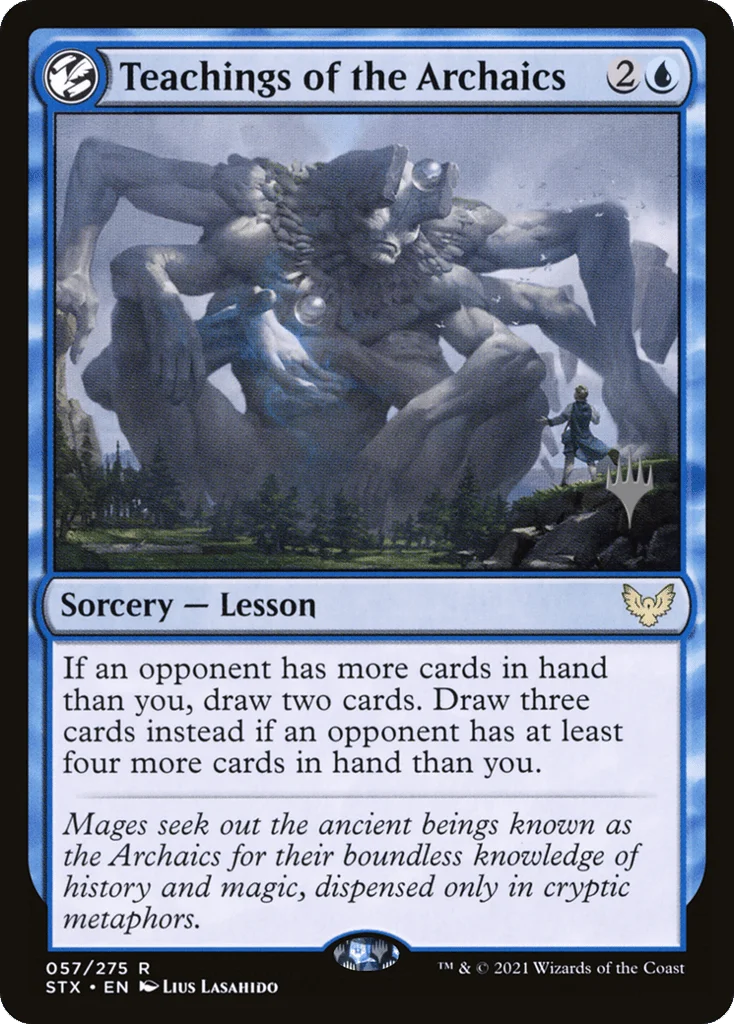 Teachings of the Archaics · Strixhaven: School of Mages Promos