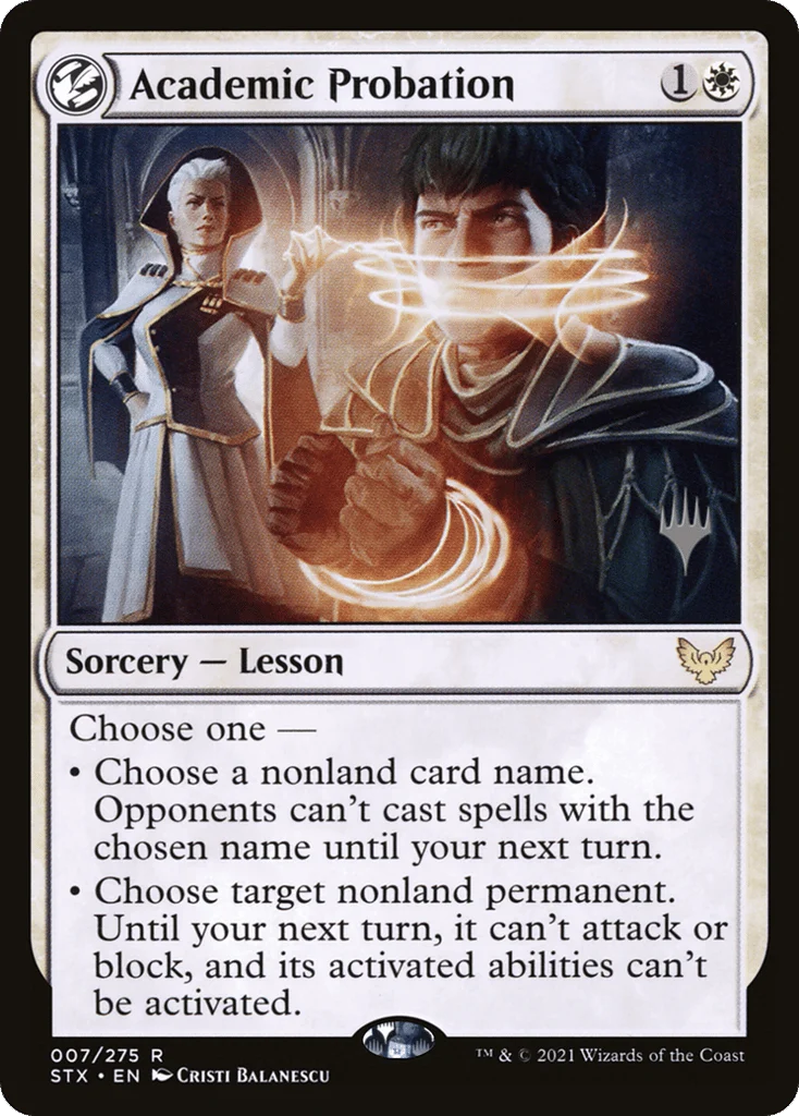 Academic Probation · Strixhaven: School of Mages Promos