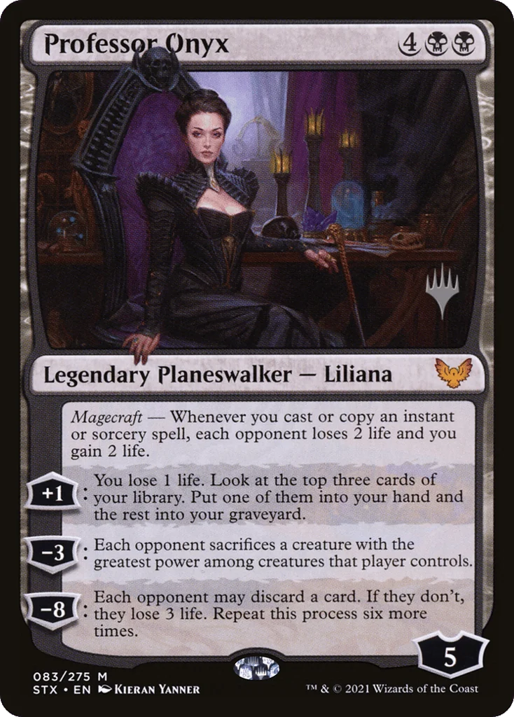 Professor Onyx · Strixhaven: School of Mages Promos