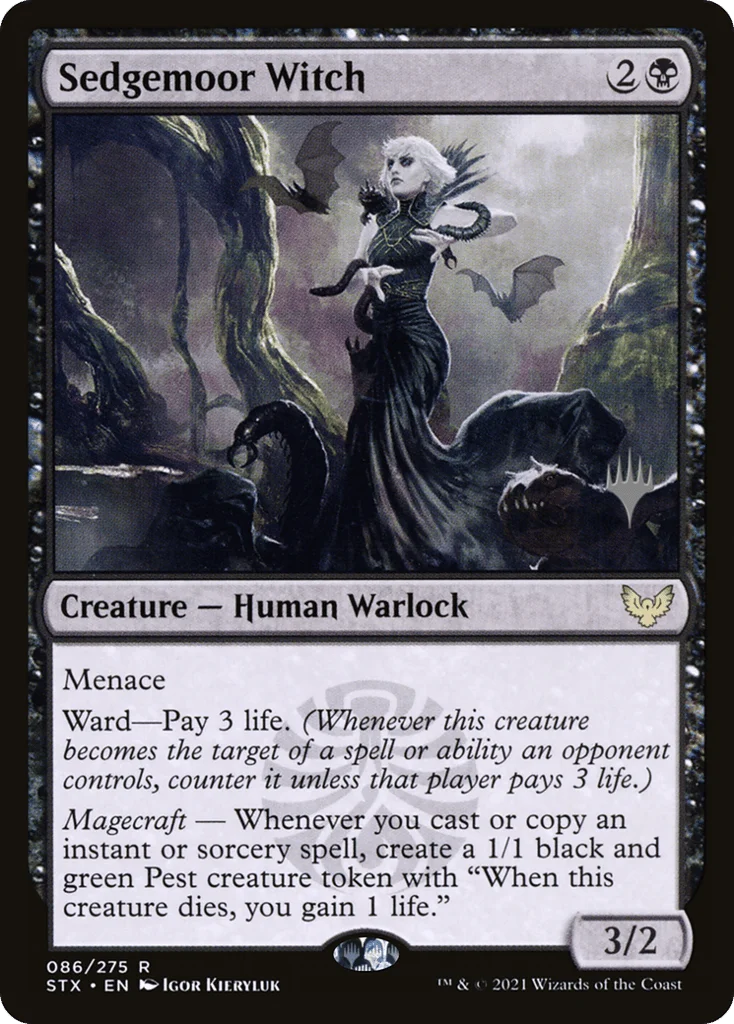 Sedgemoor Witch · Strixhaven: School of Mages Promos
