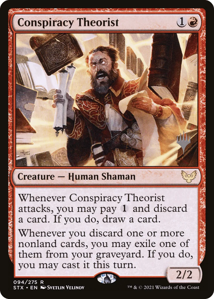 Conspiracy Theorist · Strixhaven: School of Mages Promos