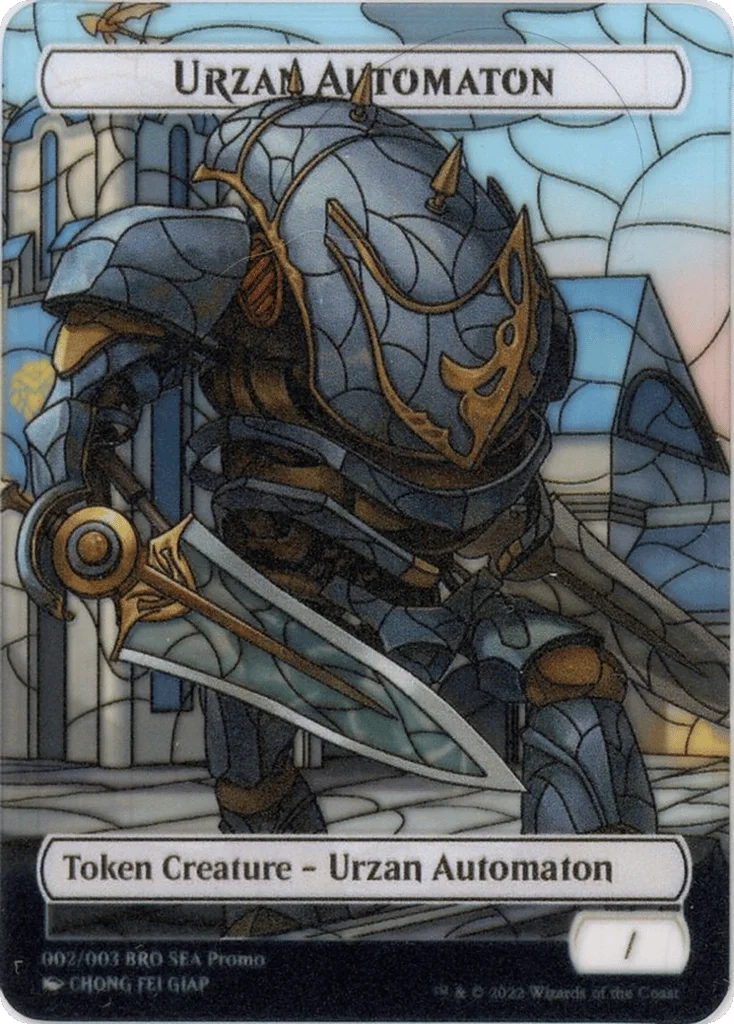 Urzan Automaton · The Brothers' War Southeast Asia Tokens