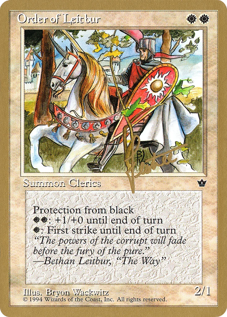 Order of Leitbur · Pro Tour Collector Set