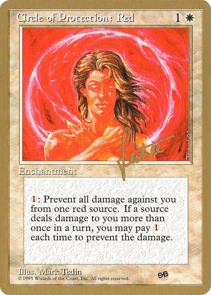 Circle of Protection: Red · Pro Tour Collector Set