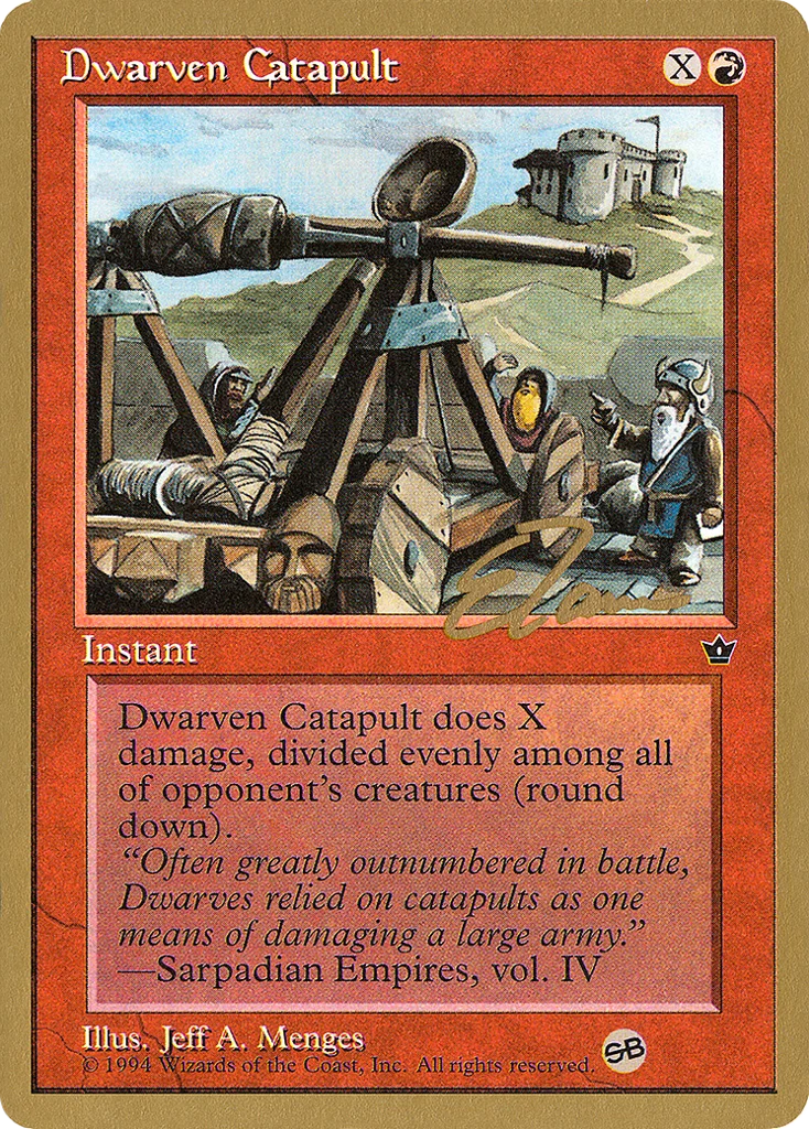 Dwarven Catapult · Pro Tour Collector Set