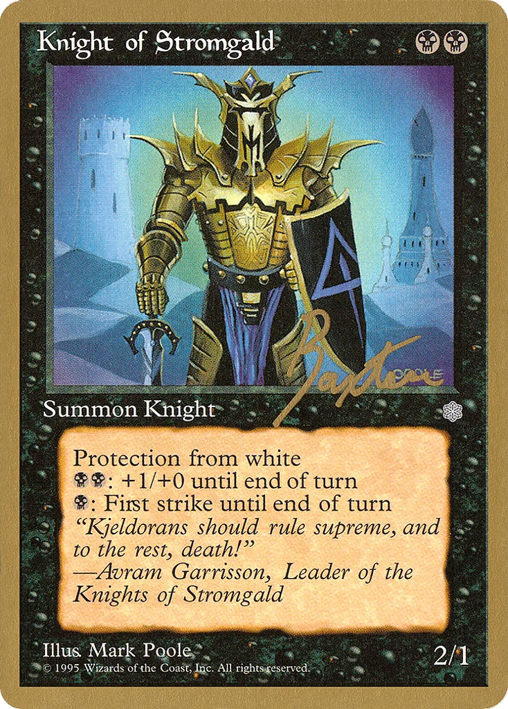 Knight of Stromgald · Pro Tour Collector Set
