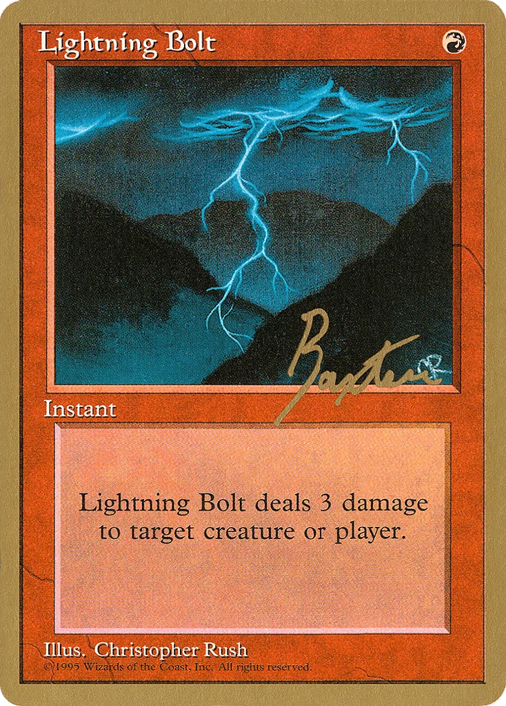 Lightning Bolt · Pro Tour Collector Set