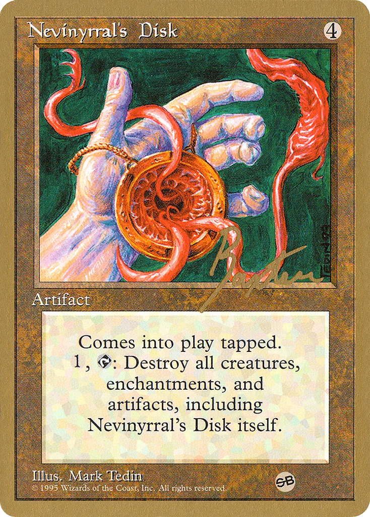 Nevinyrral's Disk · Pro Tour Collector Set