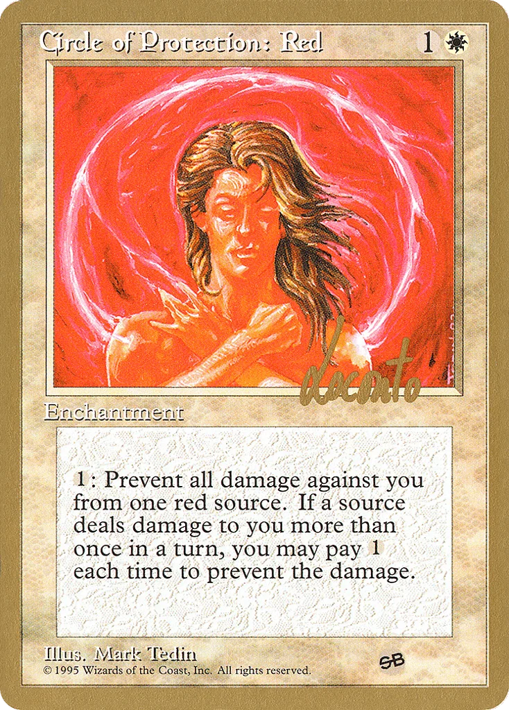 Circle of Protection: Red · Pro Tour Collector Set