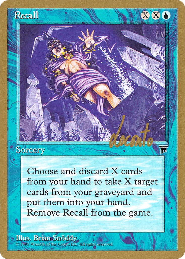 Recall · Pro Tour Collector Set