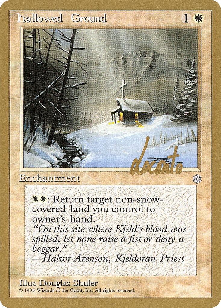 Hallowed Ground · Pro Tour Collector Set