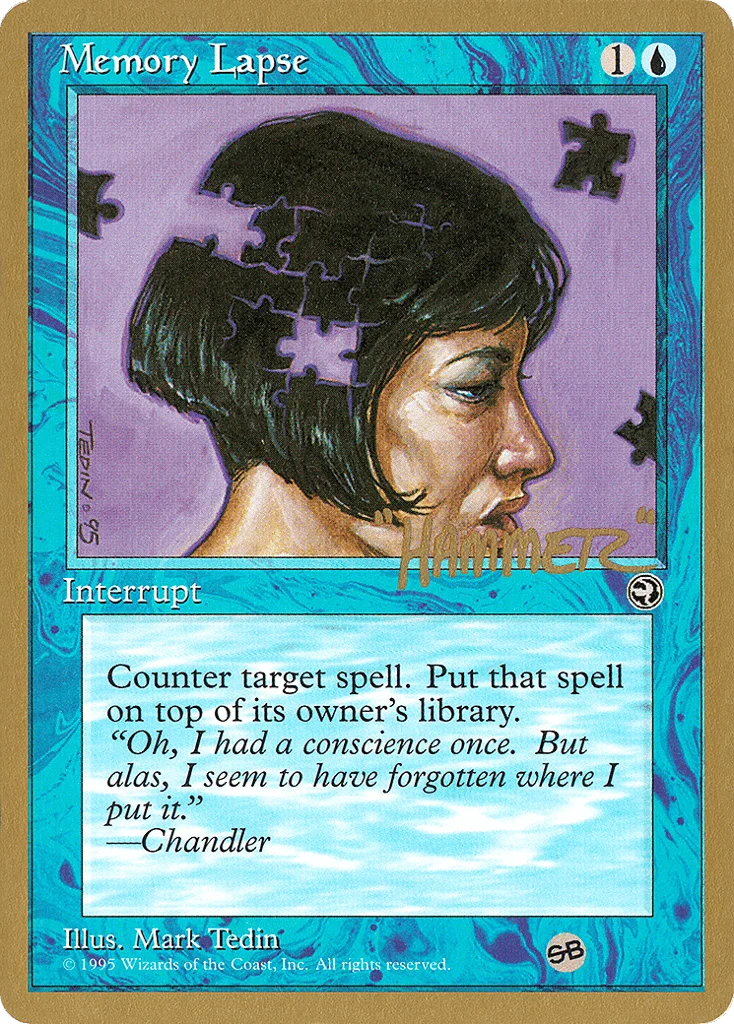 Memory Lapse · Pro Tour Collector Set