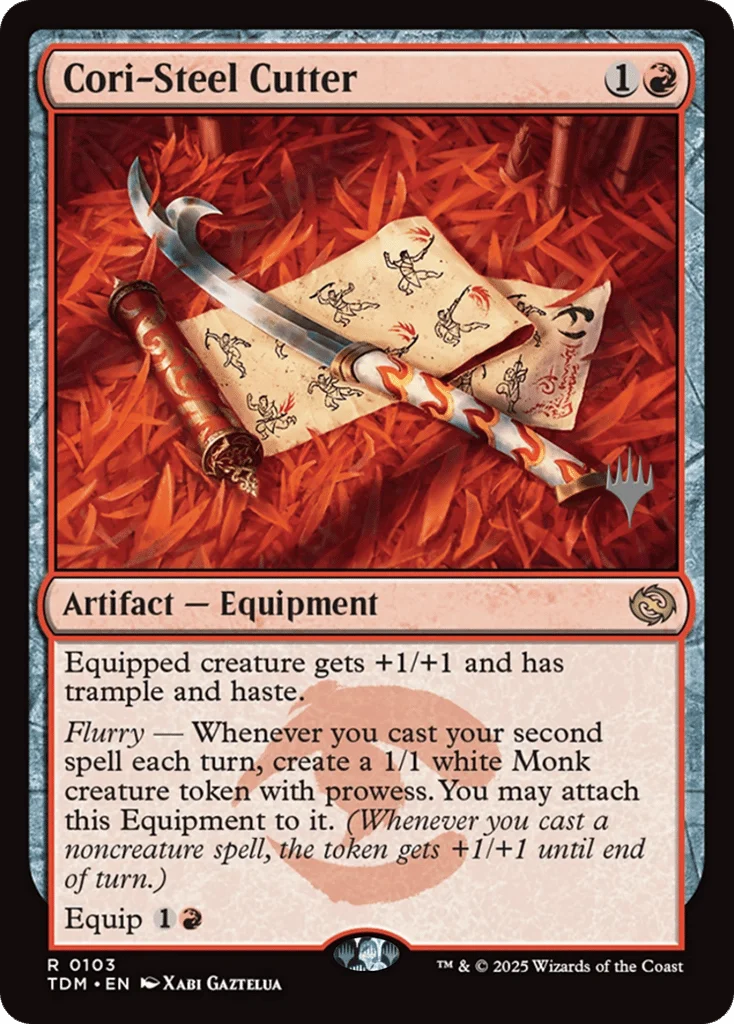 Cori-Steel Cutter · Tarkir: Dragonstorm Promos